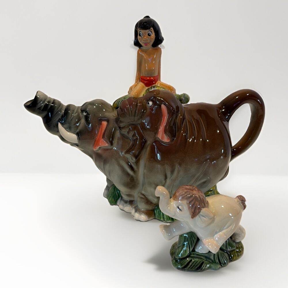 Vintage Rare Limited Edition Made In England Paul Cardew Jungle Book Teapot